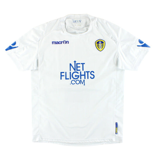 2010-11 Leeds Macron Home Shirt XXL