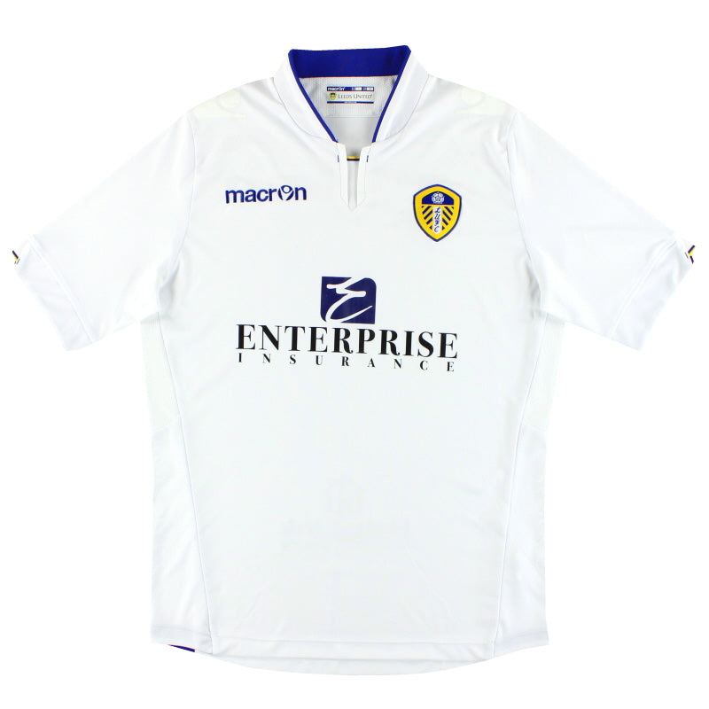 2014-15 Leeds Macron Heimtrikot M
