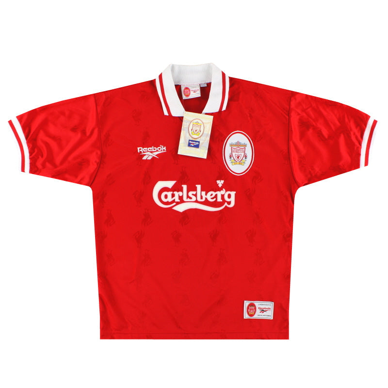1996-98 FC Liverpool Reebok Heimtrikot *m. Etikett* M