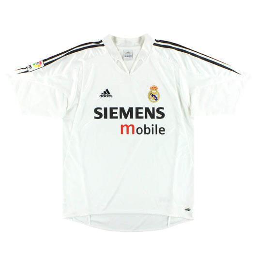 2004-05 Real Madrid adidas Home Shirt L