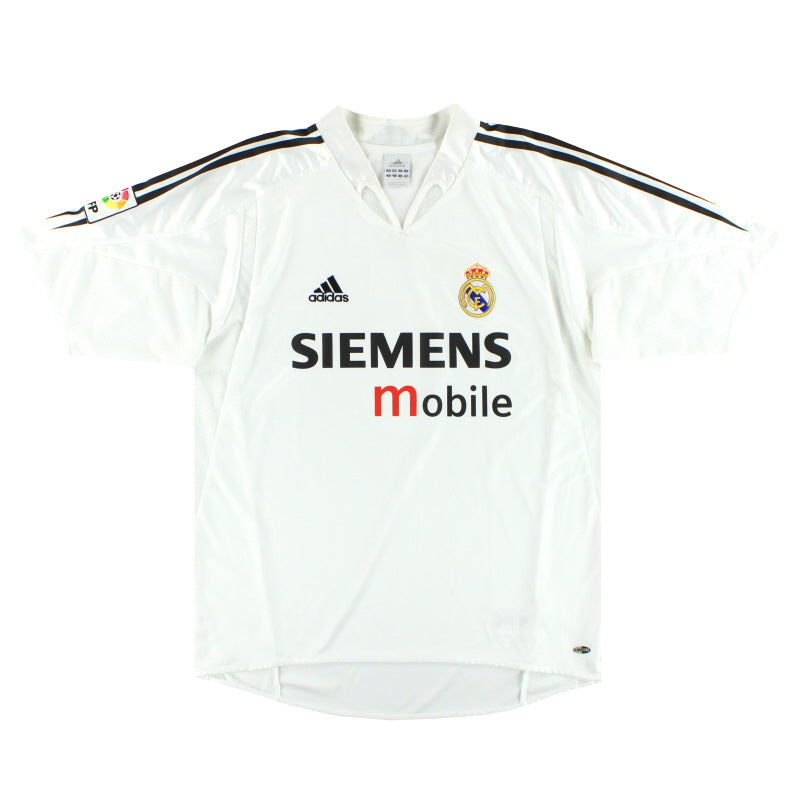 2004-05 Real Madrid adidas Heimtrikot L