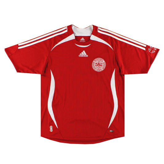 2006-08 Denmark adidas Home Shirt XS