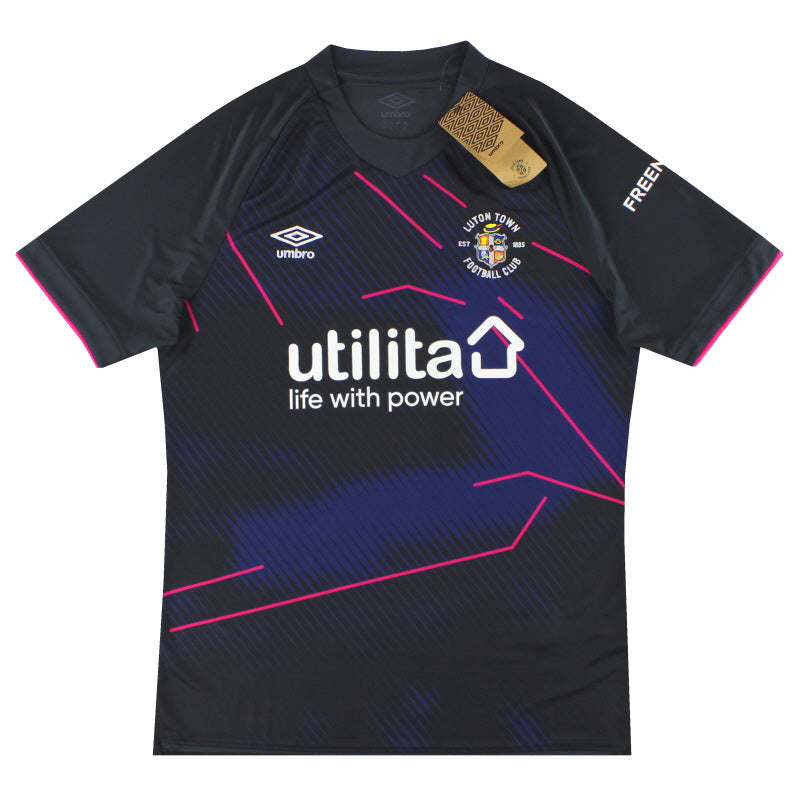 2023-24 Luton Town Umbro Drittes Trikot *BNIB* XL