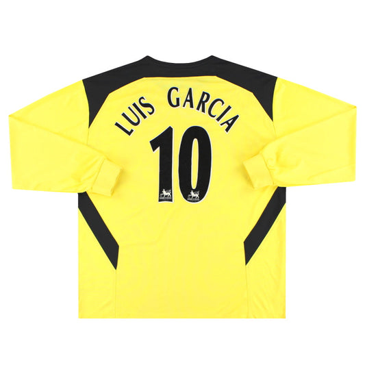 Liverpool 2004-05 Away Shirt Luis Garcia #10 XL