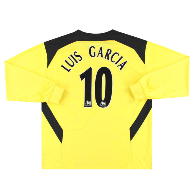 Liverpool 2004-05 Away Shirt Luis Garcia #10 XL