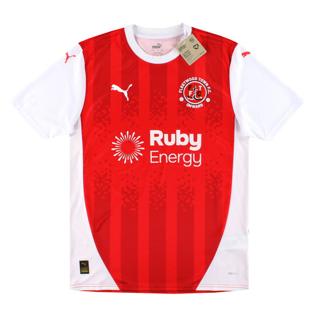 2024-25 Fleetwood Town Puma Home Shirt *w/tags* M