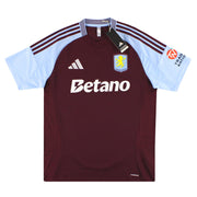 2024-25 Aston Villa adidas Heimtrikot *mit Etiketten* XXL