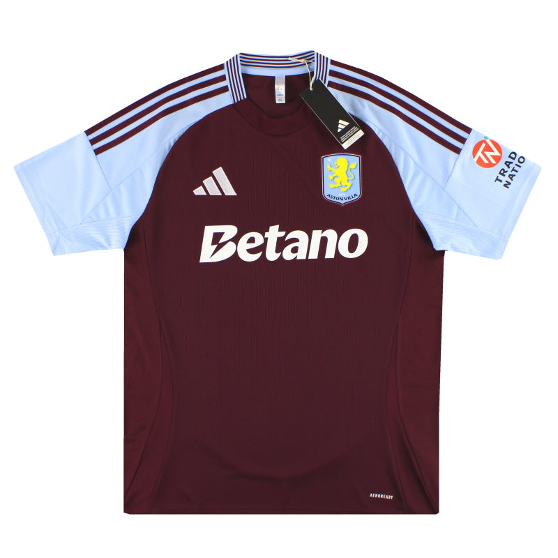 2024-25 Aston Villa adidas Heimtrikot *mit Etiketten* XXL