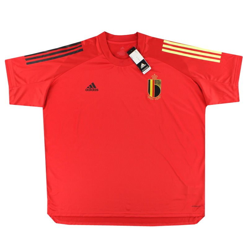 2020-21 Belgien adidas Trainings-Oberteil *mit Etikett* XXL