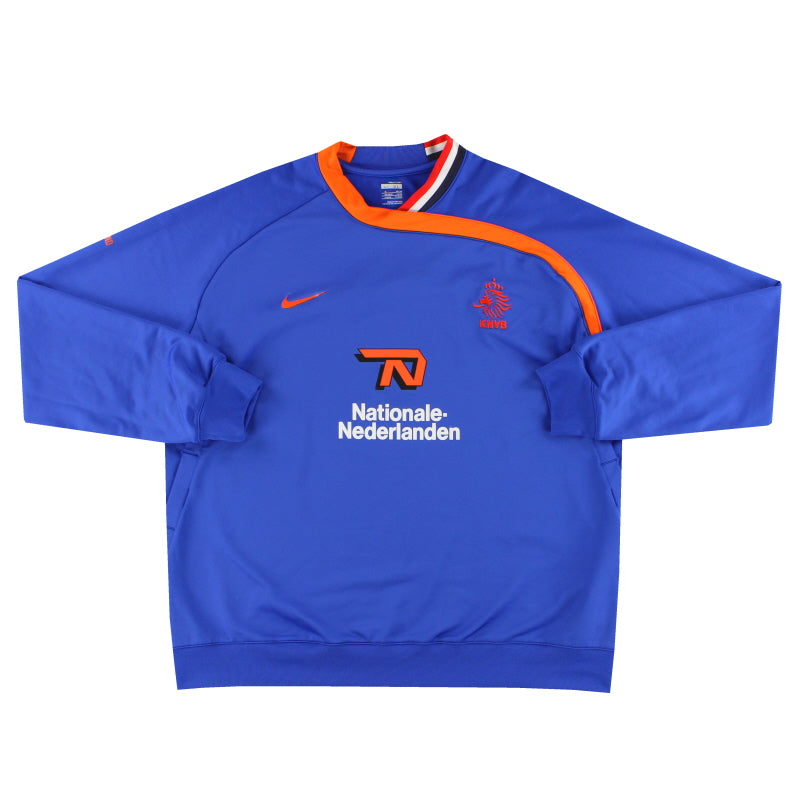 2008-10 Holland Nike Spieler-Edition Trainings-Sweatshirt XL