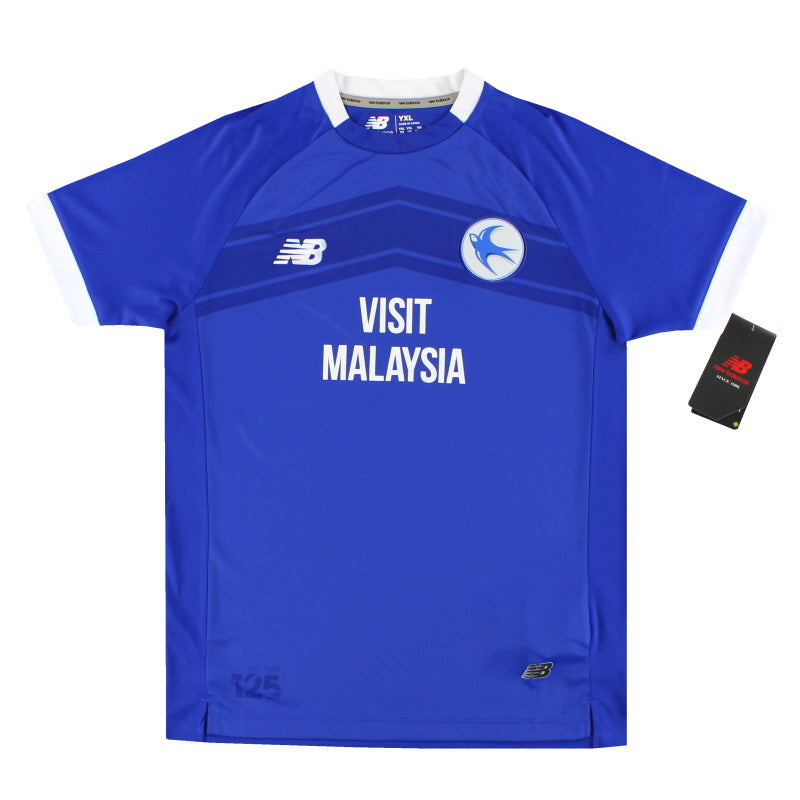 2024-25 Cardiff City New Balance Heimtrikot *OVP* Jugend XL