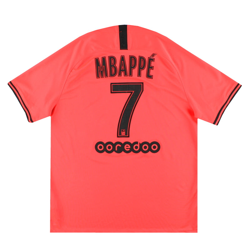 2019-20 Paris Saint-Germain Nike Auswärtstrikot Mbappé #7 XL
