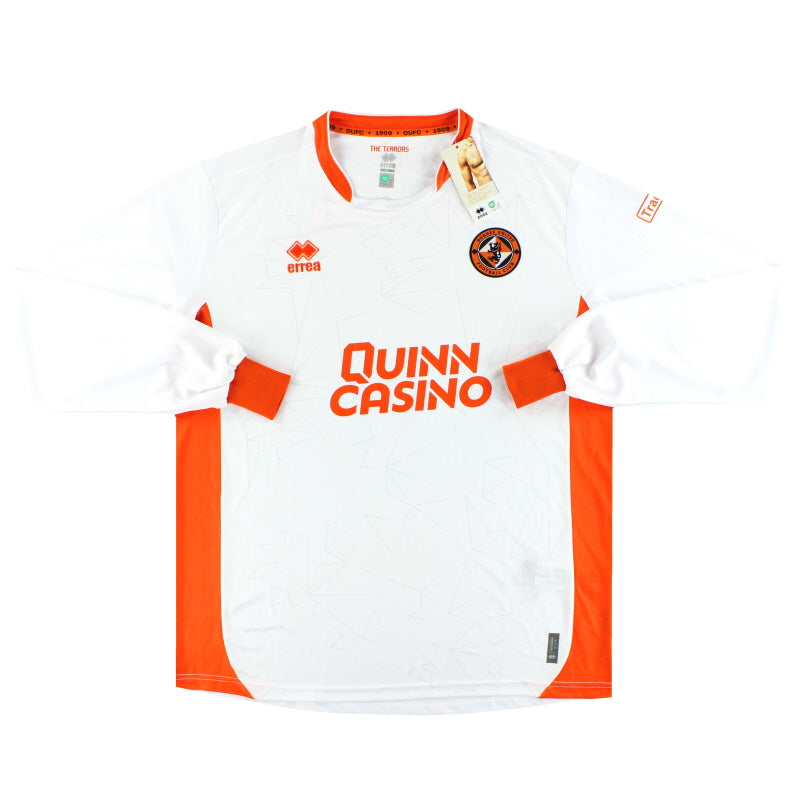 2024-25 Dundee United Errea Auswärtstrikot L/S *neu mit Etikett* XXXXXL
