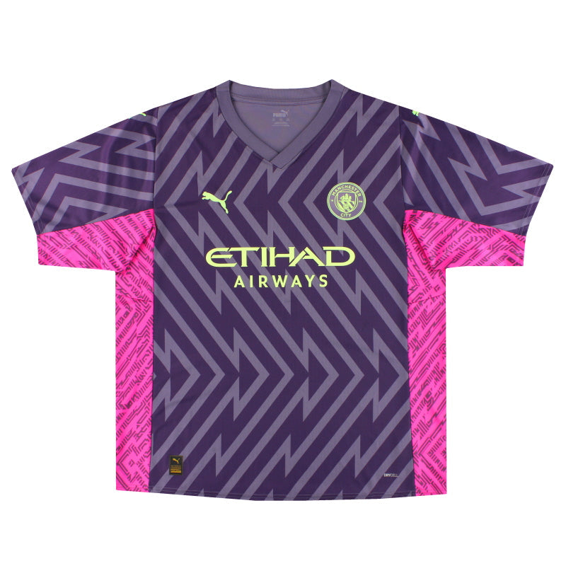 2023-24 Manchester City Puma Torwarttrikot XXL