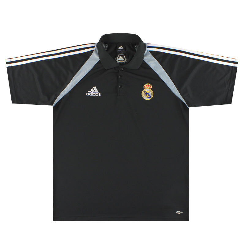 2004-05 Real Madrid adidas Poloshirt *Neuwertig* L
