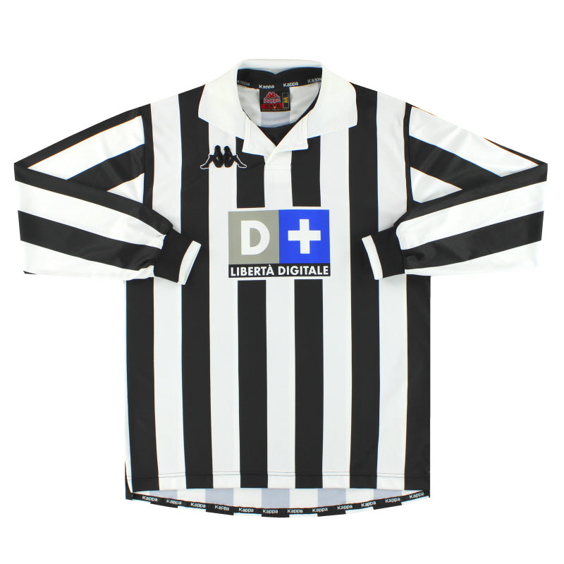 1998-99 Juventus Kappa Heimtrikot L/S M