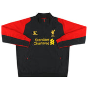 2014-15 Liverpool Warrior 1/4 Zip Trainingspullover XXL