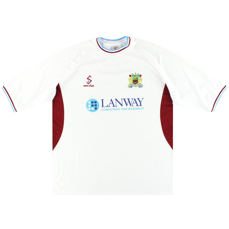 2001-02 Burnley Super League Auswärtstrikot XXL