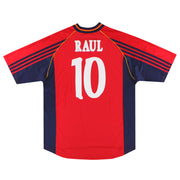 1998-99 Spanien adidas Heimtrikot Raúl #10 L