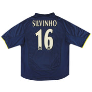2000-02 Arsenal Nike Europatrikot Silvinho #16 XL