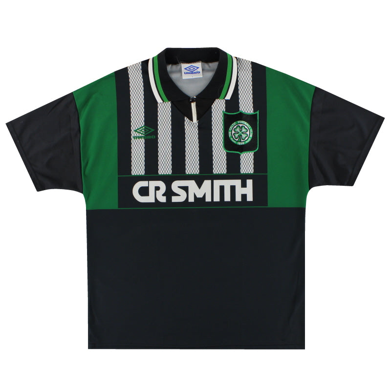 1994-95 Celtic Umbro Auswärtstrikot #11 *Neuwertig* L
