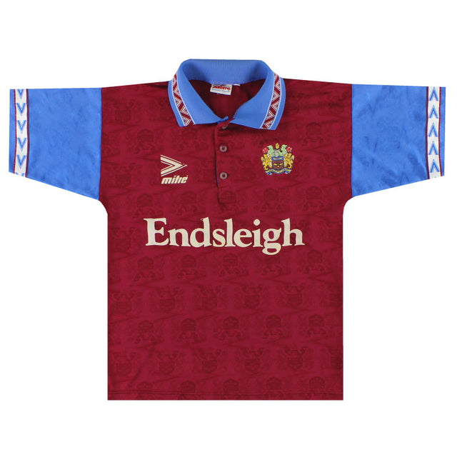 1995-96 Burnley Mitre Home Shirt XS