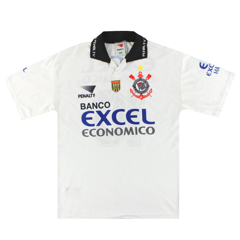 1997 Corinthians Penalty Heim Trikot #10 L