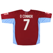 2004-05 Burnley Spielerversion Heimtrikot O'Connor #7 XL