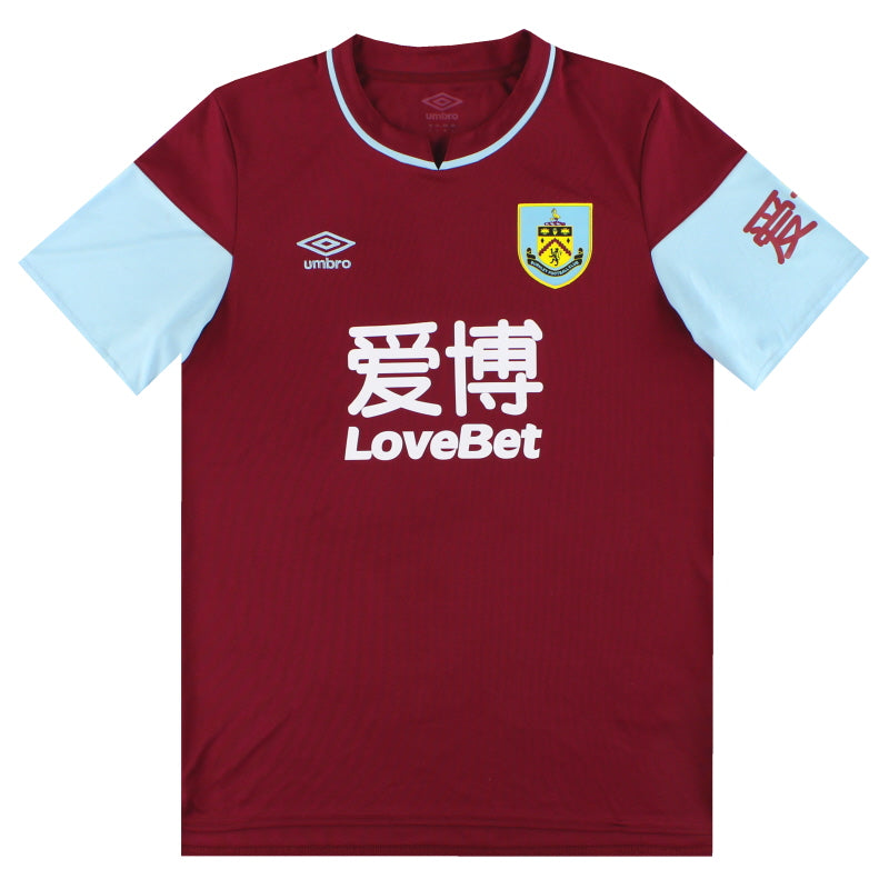 2020-21 Burnley Umbro Heimtrikot L