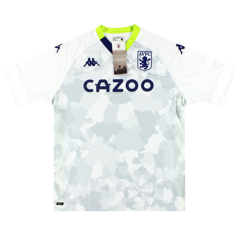 2020-21 Aston Villa Kappa Kombat Third Trikot*m/Etiketten* XXXL