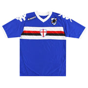 2010-11 Sampdoria Kappa Heimtrikot *Neuwertig* L