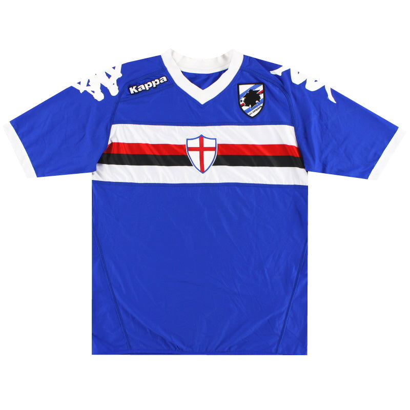 2010-11 Sampdoria Kappa Heimtrikot *Neuwertig* L