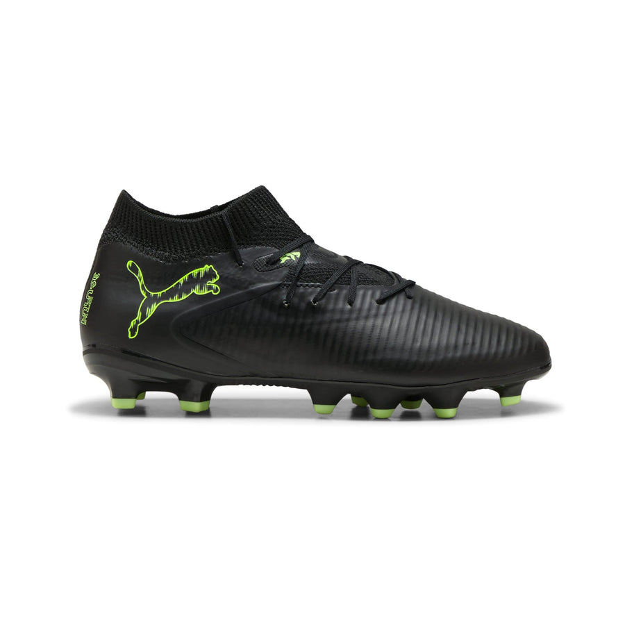 Puma Future 8 Pro FG/AG Jnr Fußballschuhe - Puma Black/Fizzy Light Green Terrain