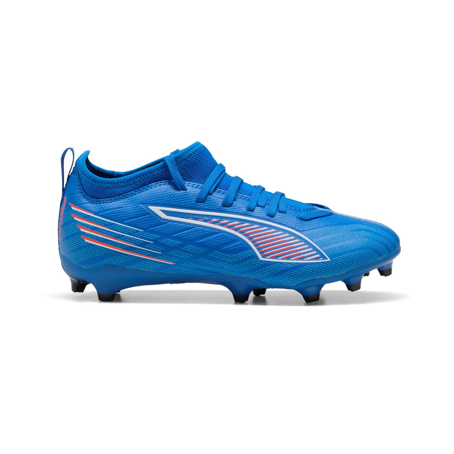 Puma Ultra 6 Match FG/AG Jnr Fußballschuhe - Ultra Blau/Puma Weiß/Leuchtend Rot