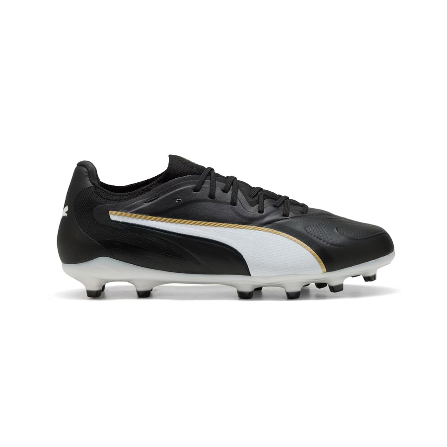 Puma King 20 Ultimate FG/AG Fußballschuhe - Puma Black/Puma White/Puma Gold