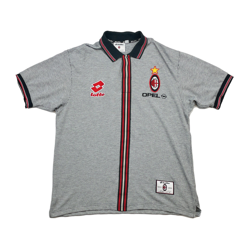 CULT KITS - 1997/98 AC MILAN TRAINING SHIRT (L) LOTTO