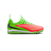 Nike Phantom 6 Low Academy TF "Erling Haaland" Jnr Fußballschuhe - Hot Punch/Schwarz-Green Strike