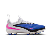 Nike Phantom 6 Low Academy MG Jnr Fußballschuhe - Racer Blue/Pink Blast/White