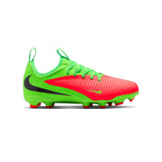 Nike Phantom 6 Low Academy MG „Erling Haaland“ Jnr Fußballschuhe – Hot Punch/Black-Green Strike