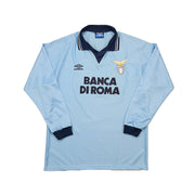 1995/96 Lazio Fuser #14 *Match Issue* Langarm-Heimtrikot (L) Umbro