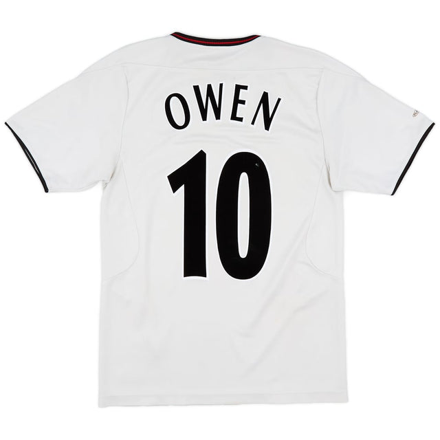 Liverpool 2003-04 Away Shirt Owen 10 L