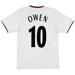 Liverpool 2003-04 Away Shirt Owen 10 L