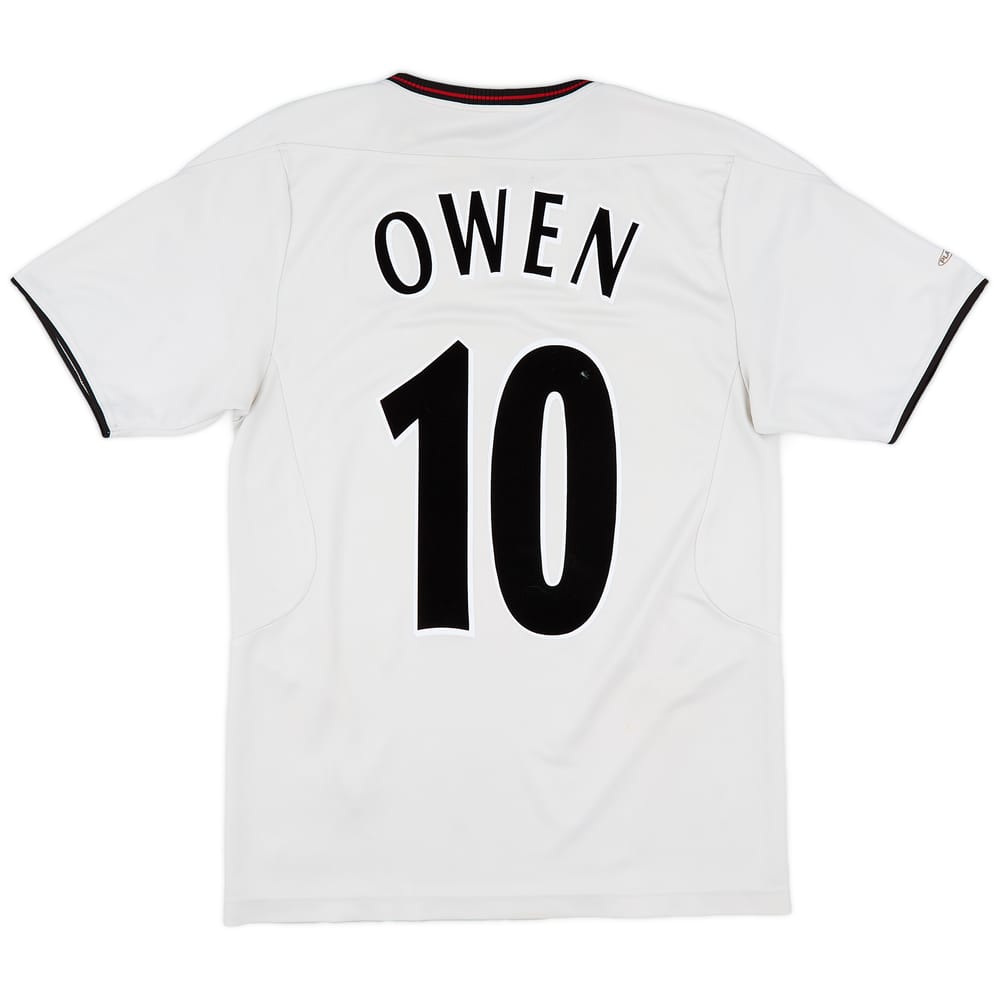 Liverpool 2003-04 Away Shirt Owen 10 S
