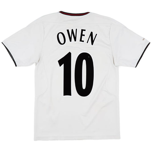 Liverpool 2003-04 Away Shirt Owen 10 S