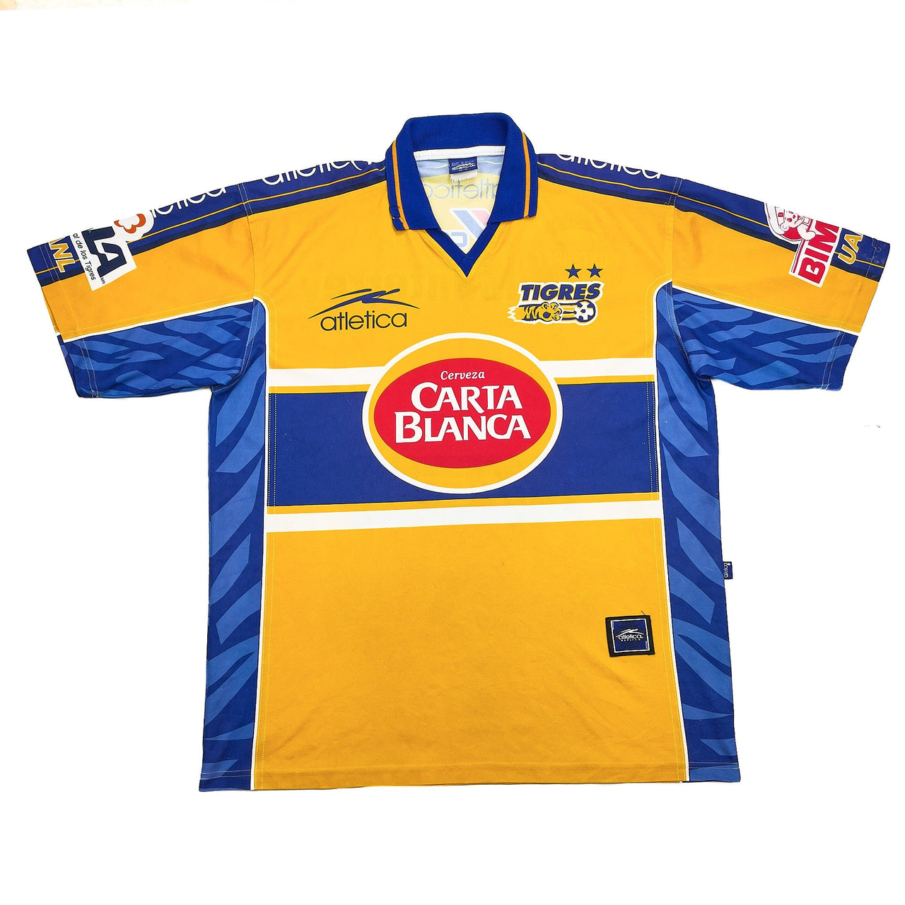 2000/01 TIGRES HOME SHIRT (XL) ATLETICA, Cult Kits