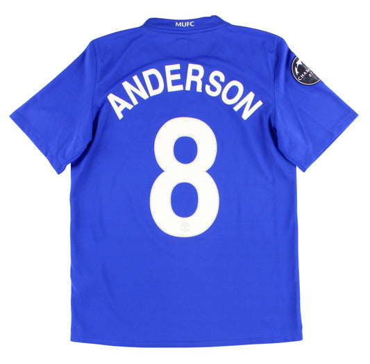 2008-09 Manchester United Nike Third Shirt Anderson #8 *Mint* S
