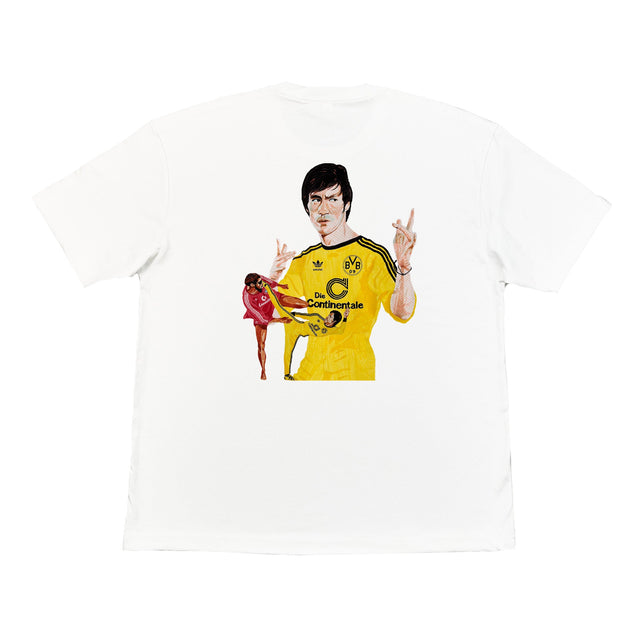 Bruce Lee Hong Kong Pop-Up Graphic Tee, Medium / White / Hong Kong