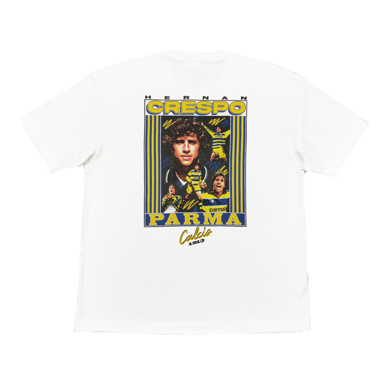 PARMA HERNAN CRESPO BOOTLEG TEE, Cult Kits, XXL / Parma / White