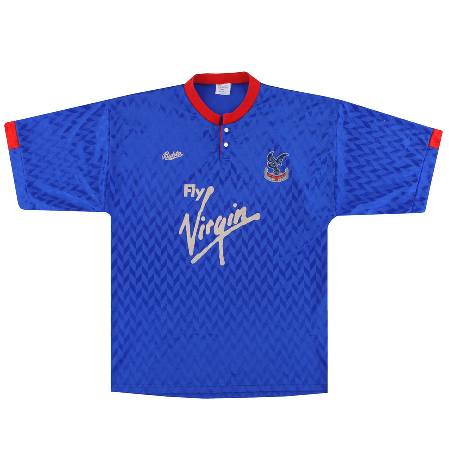 1990-91 Crystal Palace Bukta Auswärtstrikot L