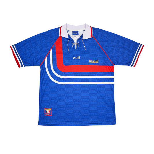 1998 LES BLEUS HOME SHIRT 'FRANCE' (MULTIPLE SIZES) DREAMERS | Cult Kits, Medium / 1998